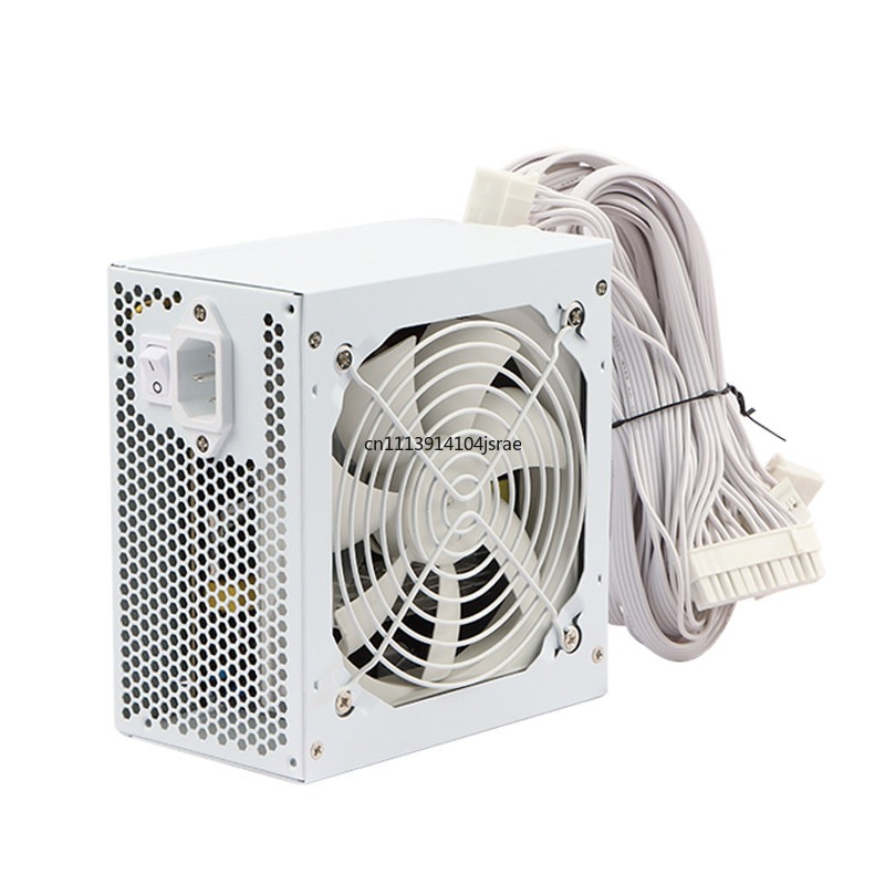 Pure White ATX Computer Chassi - Power Supply 650W ulasan dan harga