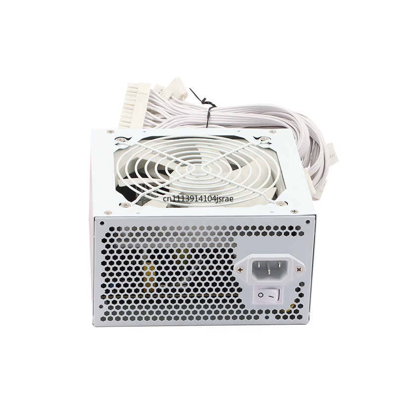 Pure White ATX Computer Chassi - Power Supply 650W ulasan dan harga