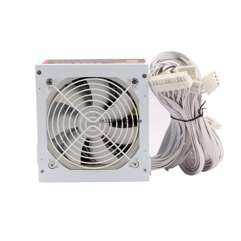 Pure White ATX Computer Chassi - Power Supply 650W ulasan dan harga