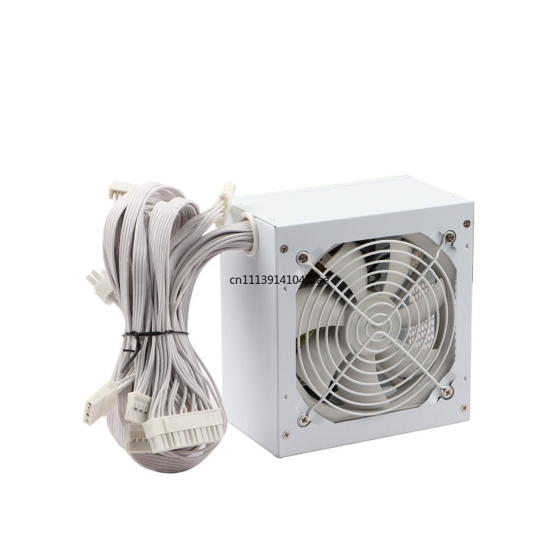 Pure White ATX Computer Chassi - Power Supply 650W ulasan dan harga