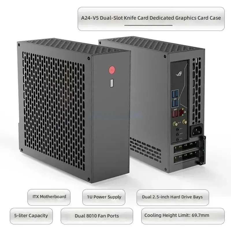 5 Litre Mini A24-V5 2.0 Dual S - Pc Power Supply ulasan dan harga