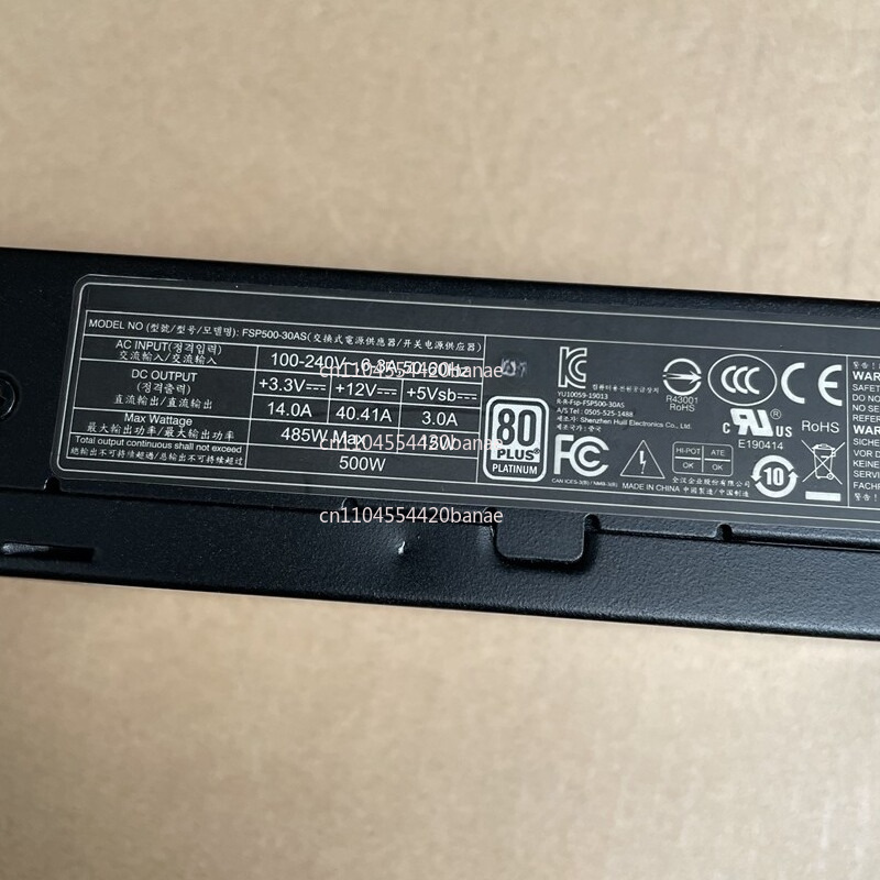 Original FSP500-30AS 500W NUC9 - Power Supply 500W ulasan dan harga