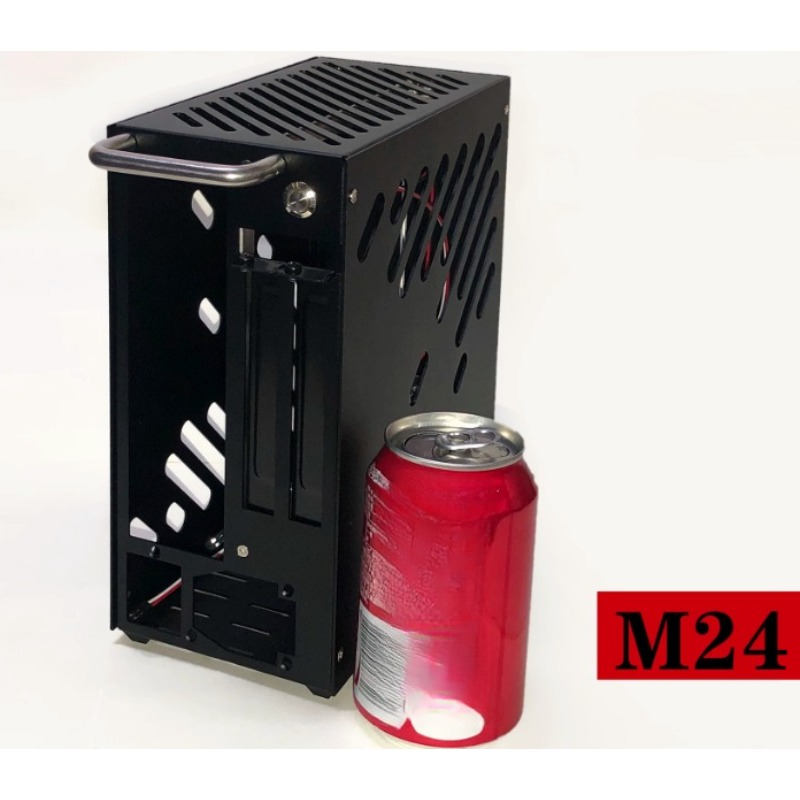 M24 Mini A4 ITX Chassis Full‑A - Psu Computer ulasan dan harga