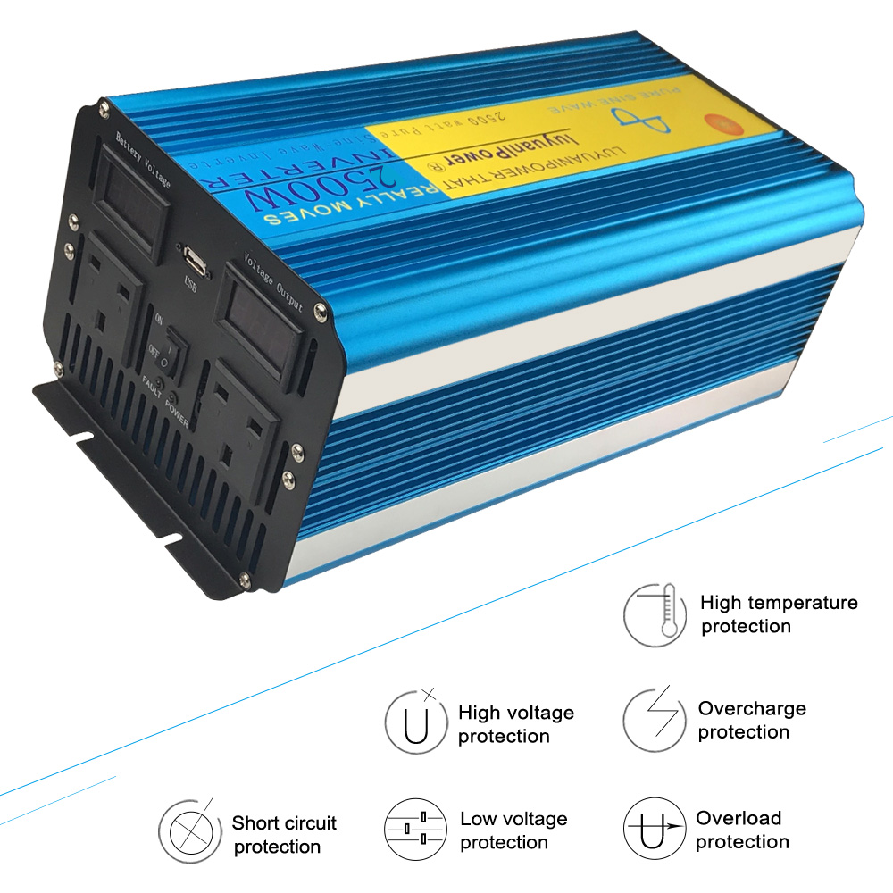 2026 Lvyuan Pure Sine Wave Inv - Dc Power Supply 12V ulasan dan harga