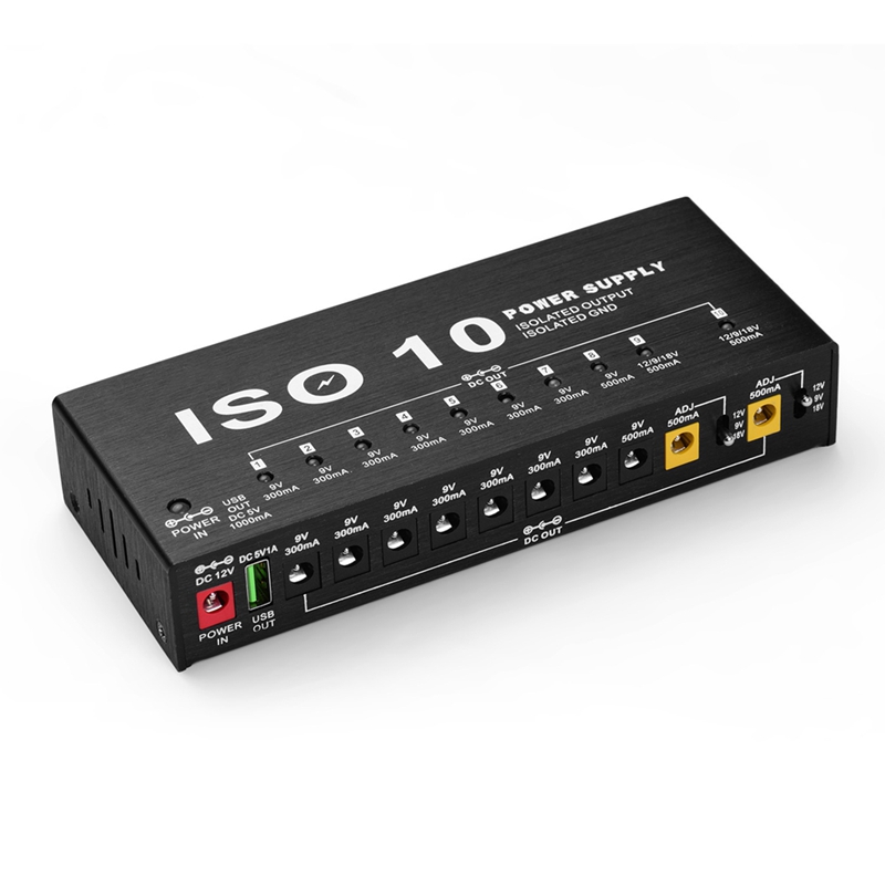 ISO-10 POWER Guitar Effect Ped - Power Supply ulasan dan harga
