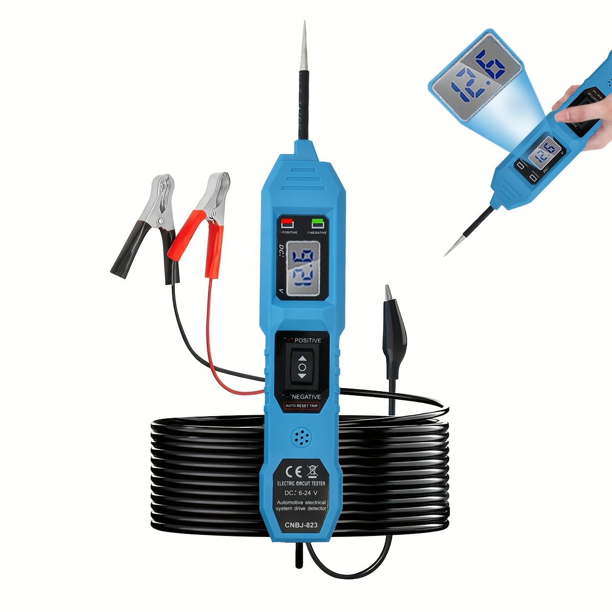 Power Circuit Probe Tester 6V- - Power Supply Tester ulasan dan harga