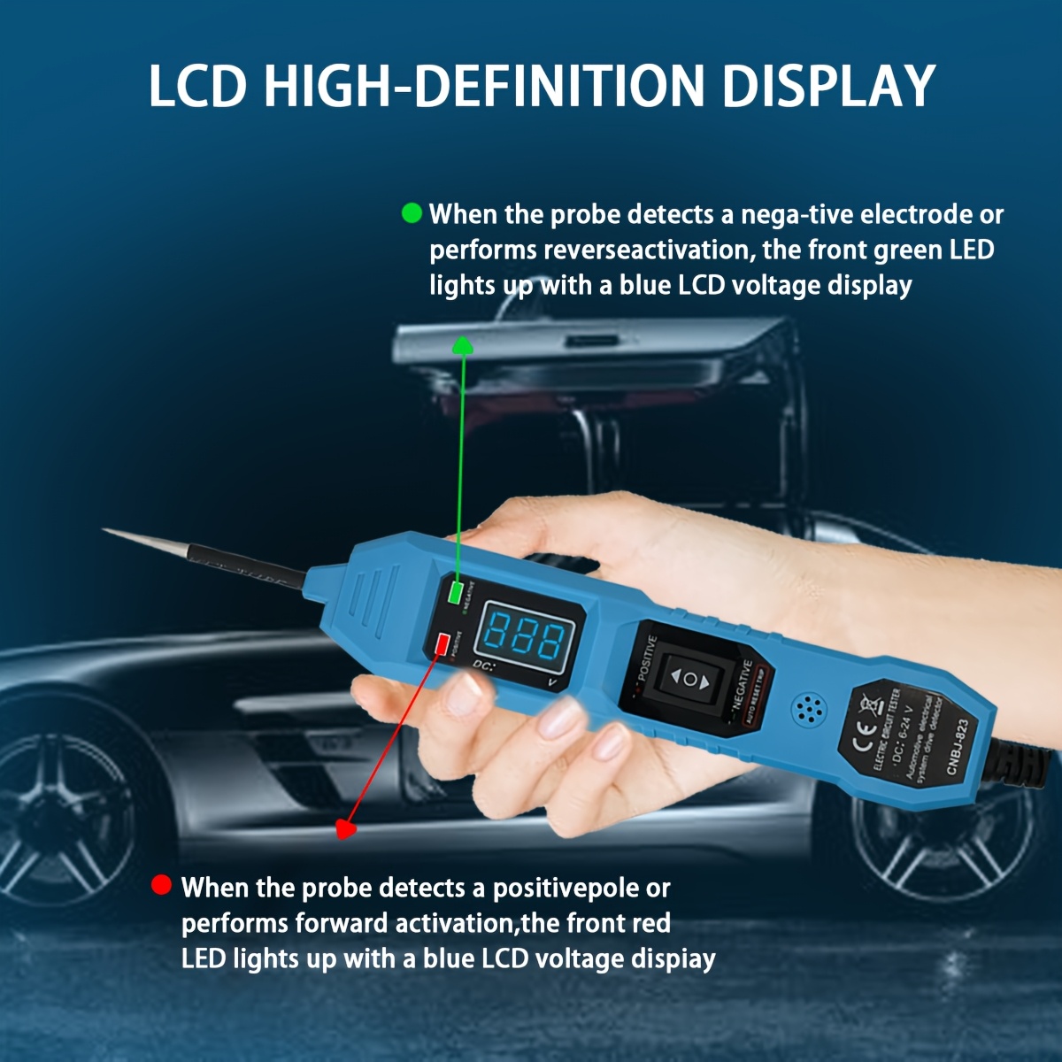 Power Circuit Probe Tester 6V- - Power Supply Tester ulasan dan harga
