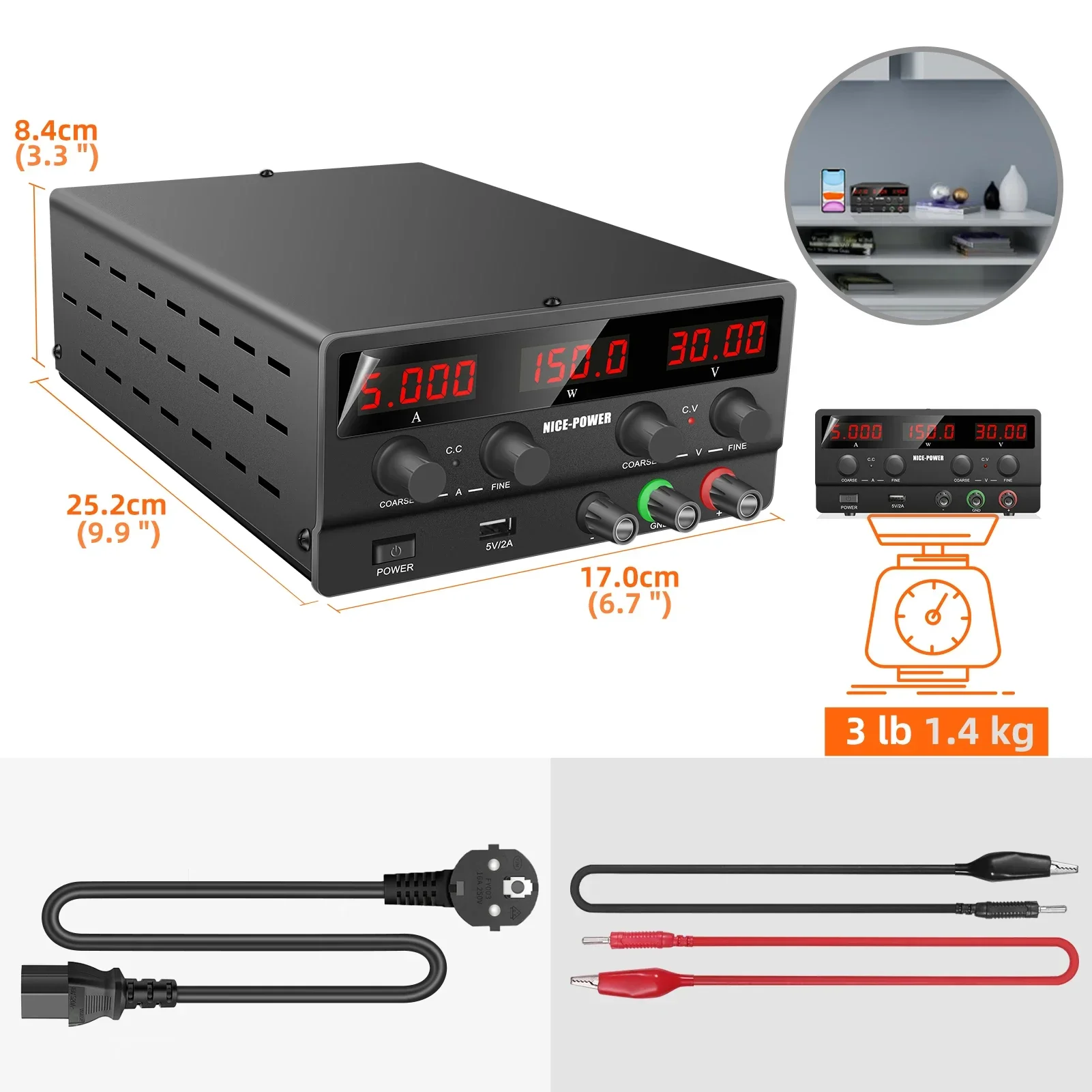 30V 5A 150W DC Power Supply NI - Smps Power Supply ulasan dan harga