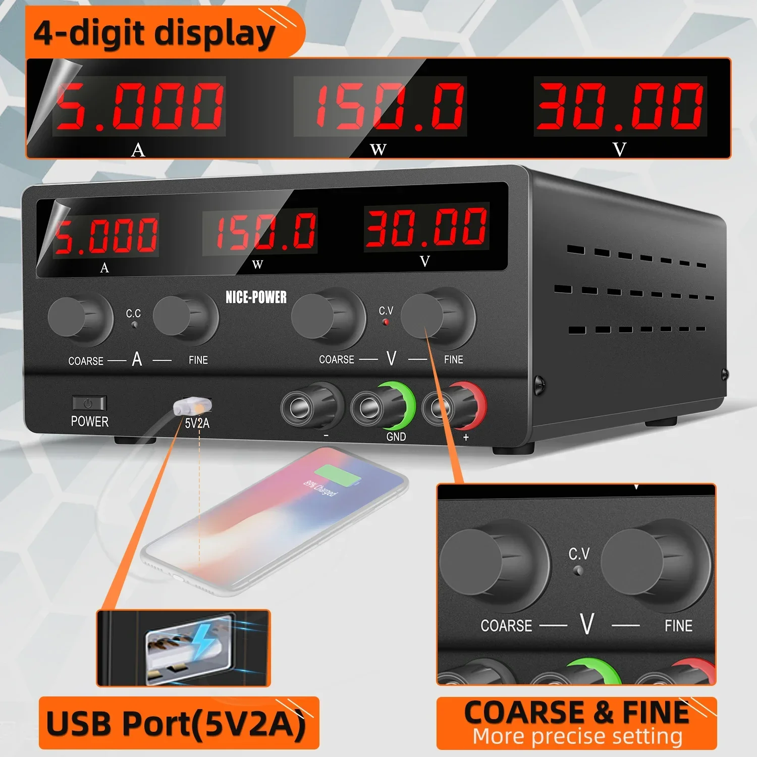30V 5A 150W DC Power Supply NI - Smps Power Supply ulasan dan harga