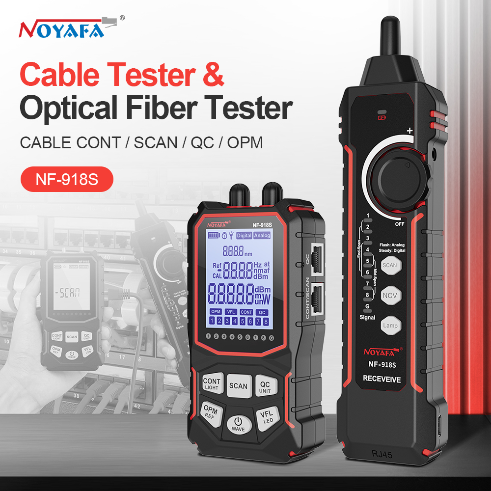 Noyafa Network Cable Tester LC - Power Supply Tester ulasan dan harga