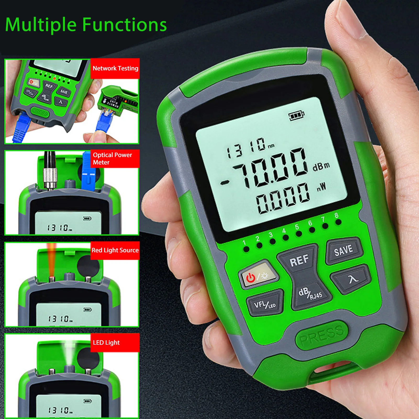 Red Light  Optic Cable Power T - Power Supply Tester ulasan dan harga