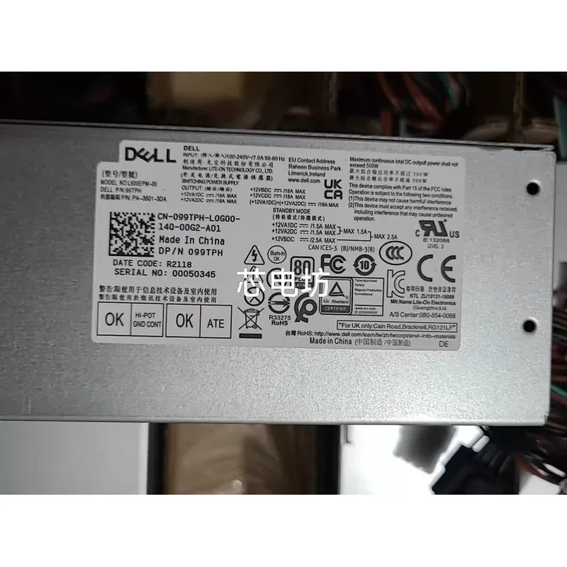 for Dell 600W 500W Power Suppl - Pc Power Supply ulasan dan harga