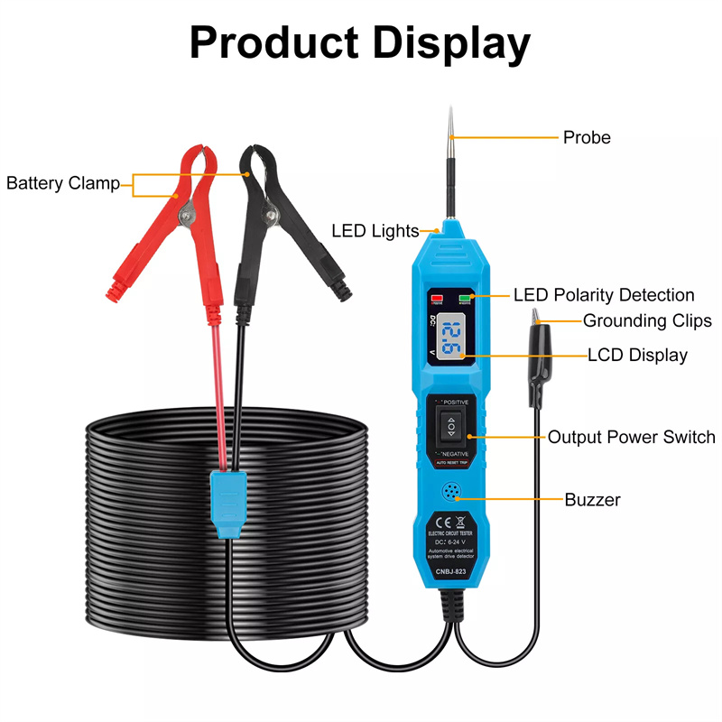 Fuse Tester LCD Circuit Tester - Power Supply Tester ulasan dan harga