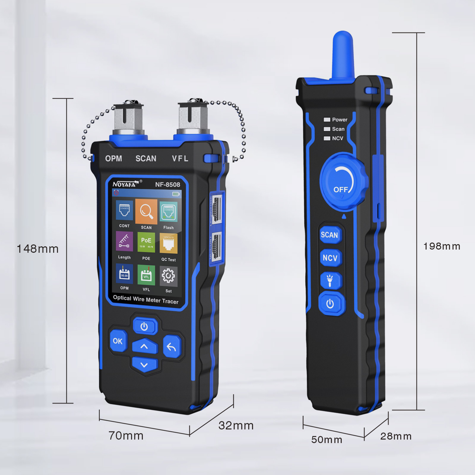 NOYAFA NF-8508  Cable Tracker  - Power Supply Tester ulasan dan harga