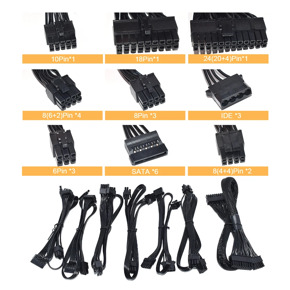ATX 850W Full Modular RGB 80Pl - Modular Power Supply ulasan dan harga