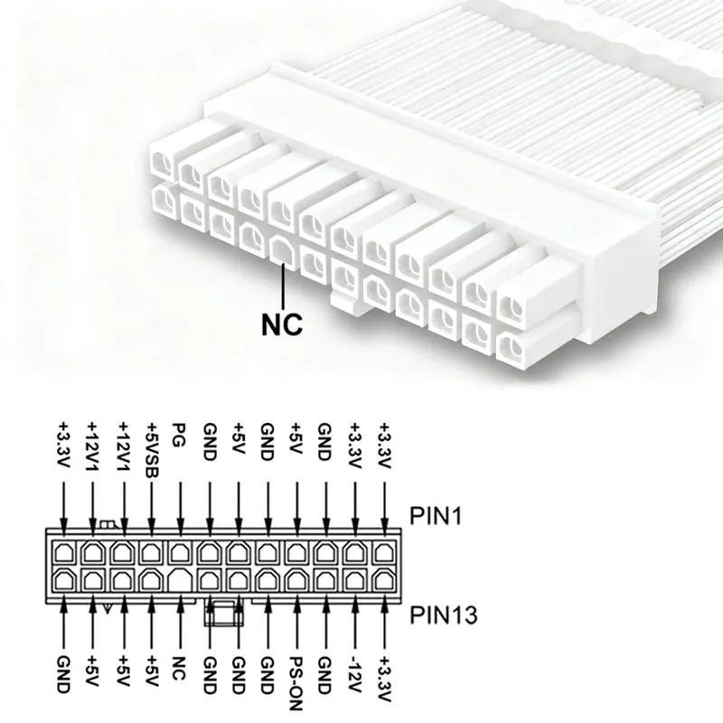 White 750w 850w 1000W 1200W Wa - Modular Power Supply ulasan dan harga