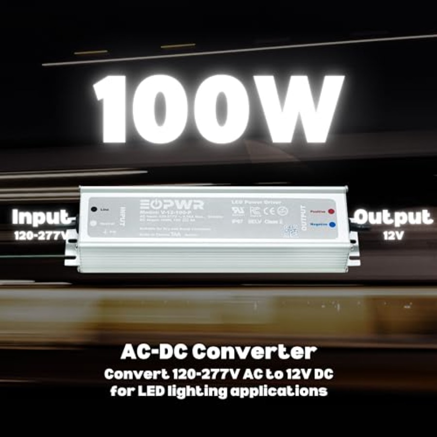 LED Driver Waterproof IP67 Pow - Ac Power Supply ulasan dan harga