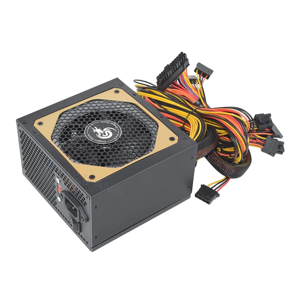 ATX 400W 600W 110-230V RGB 12V - Power Supply 650W ulasan dan harga