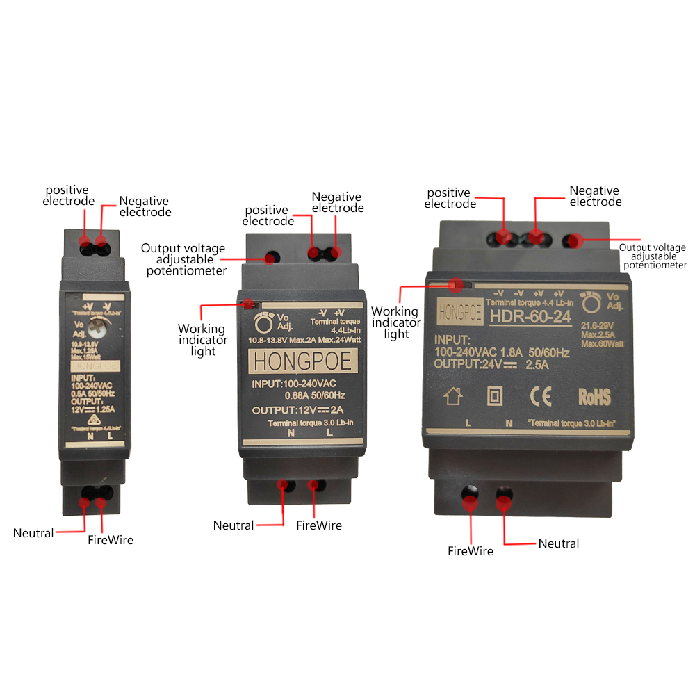 DIN Rail Switching Power Suppl - Smps Power Supply ulasan dan harga