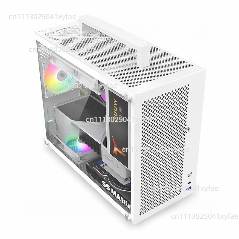 S5MAX White PC Case, MATX / Mi - Psu Computer ulasan dan harga