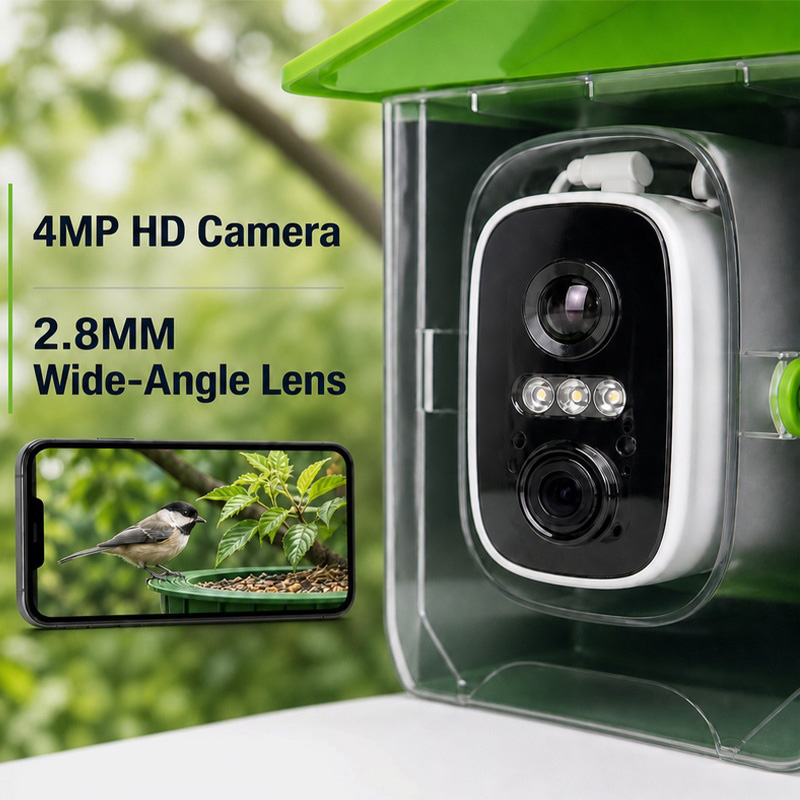 Camera Solar Bird Feeder D3-A1 - Power Supply ulasan dan harga
