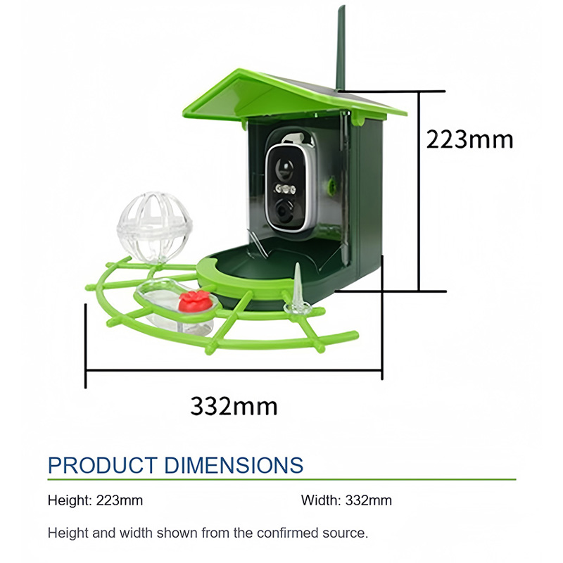 Camera Solar Bird Feeder D3-A1 - Power Supply ulasan dan harga