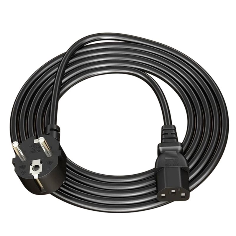 EU Plug C13 Power Supply Cable - Psu Computer ulasan dan harga