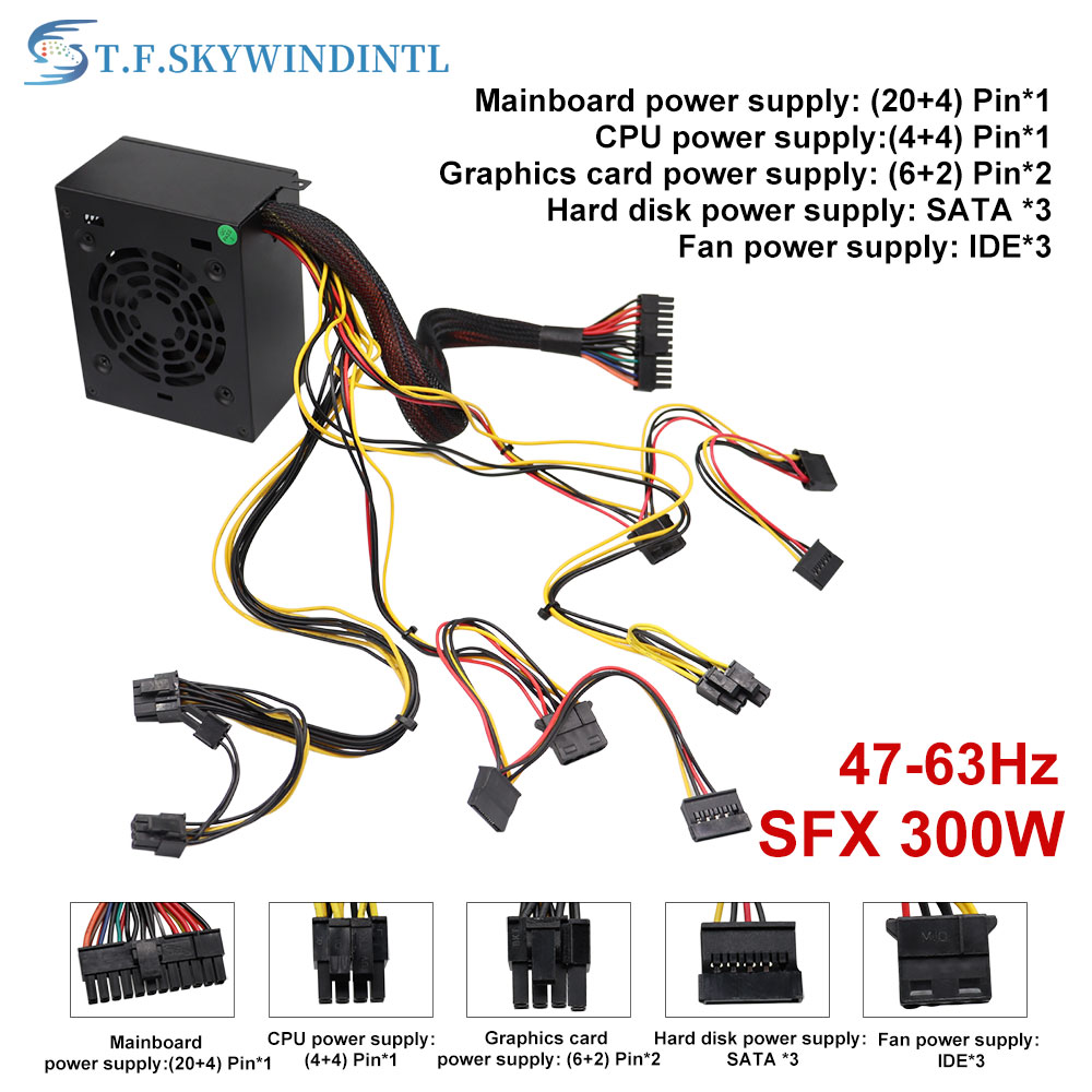 T.F.SKYWINDINTL 300W SFX Power - Power Supply 650W ulasan dan harga