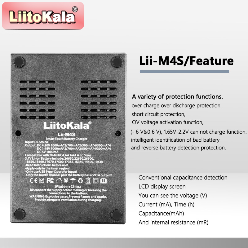 LiitoKala Lii-M4S Touch Charge - Power Supply Tester ulasan dan harga