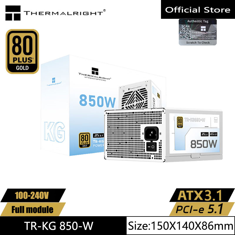 Thermalright TR-KG850 White Go - Power Supply 750W ulasan dan harga