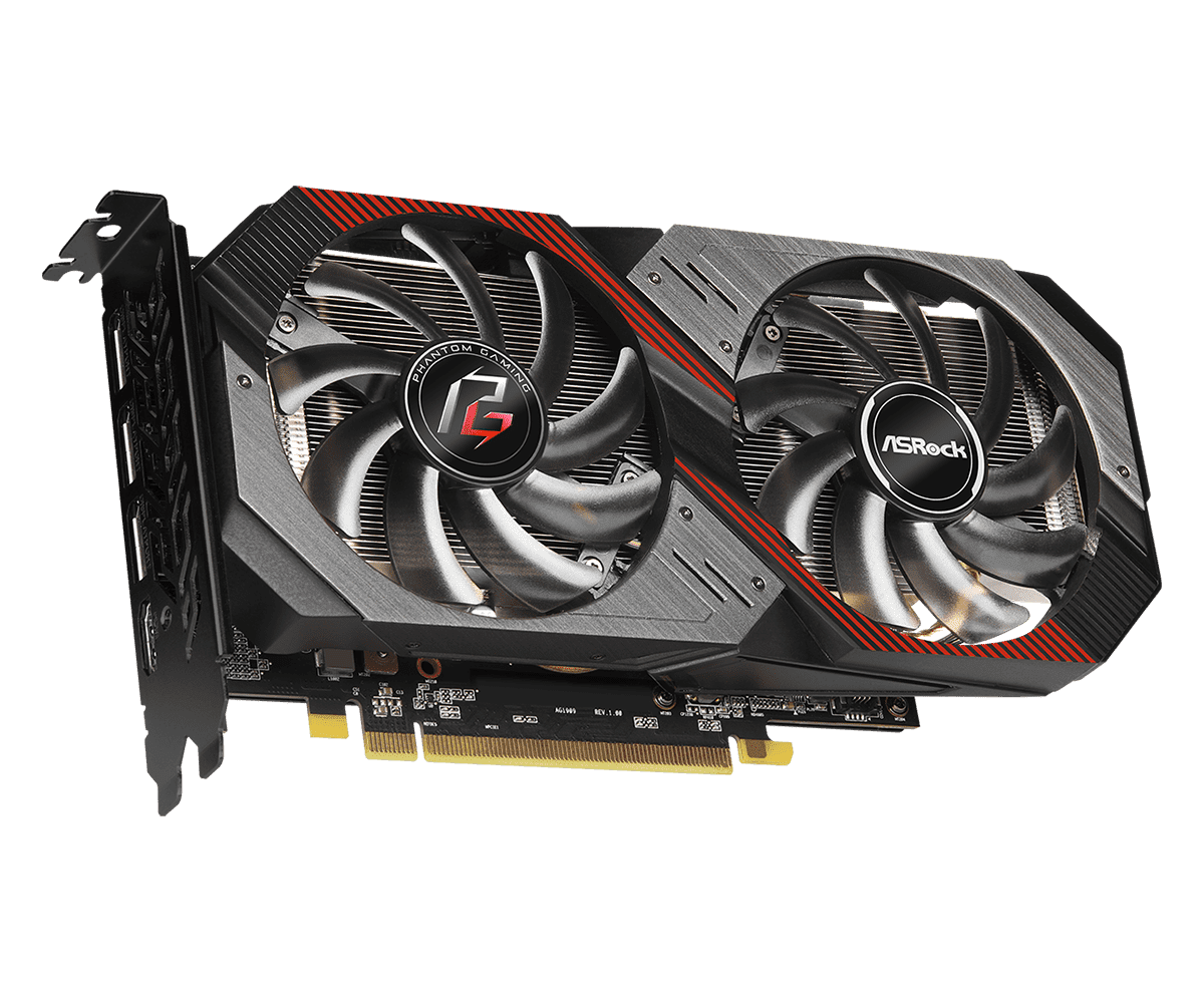 AMD RX 5500 XT 8GB GPU ASROCK  - Psu Computer ulasan dan harga